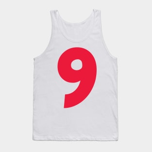 Nikita Mazepin 9 - Driver Number Tank Top